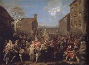 William Hogarth, March to Finchley